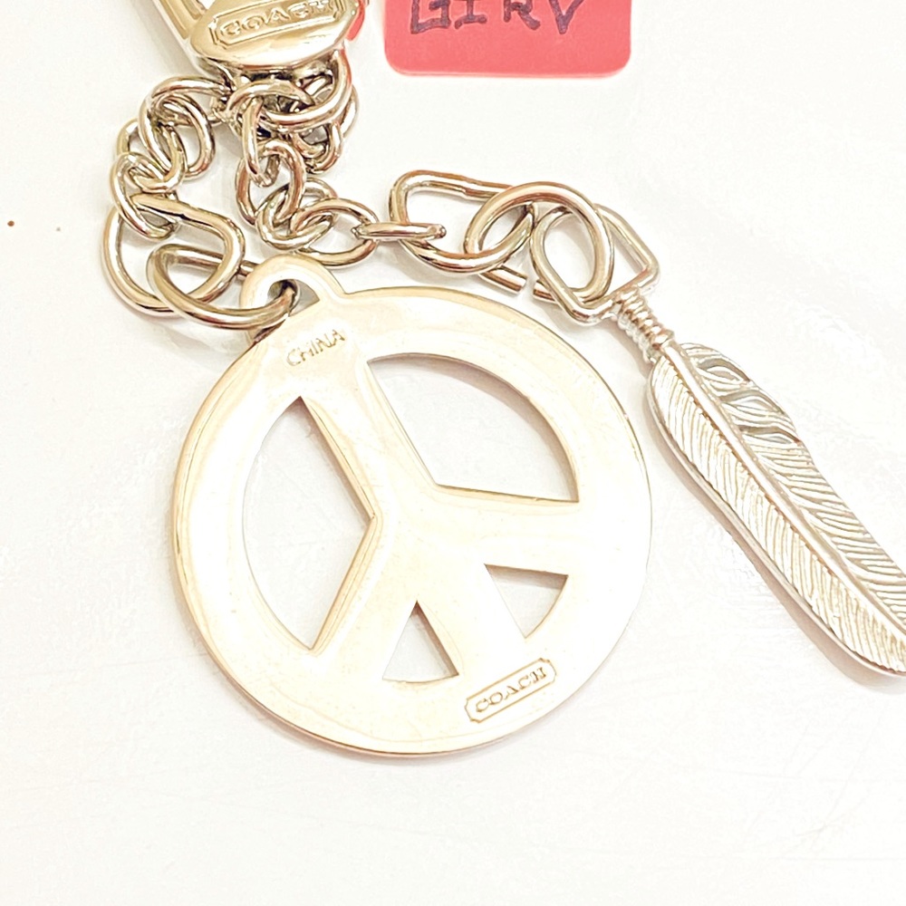 π°SOLDπ°Rare NWOT Coach bag charm/keychain - Picture 5 of 13